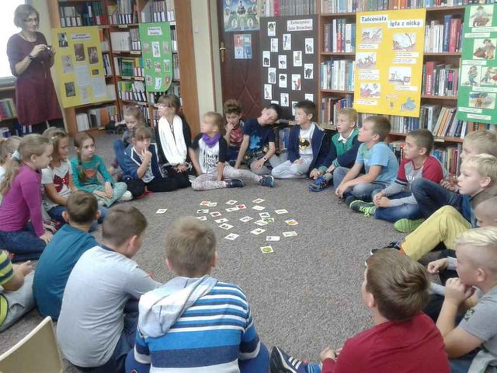 Lekcja biblioteczna III D