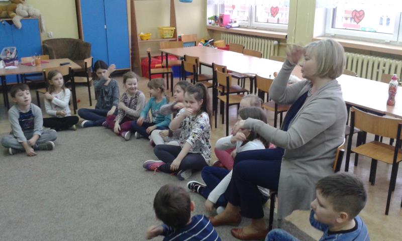 Zajęcia w świetlicy.